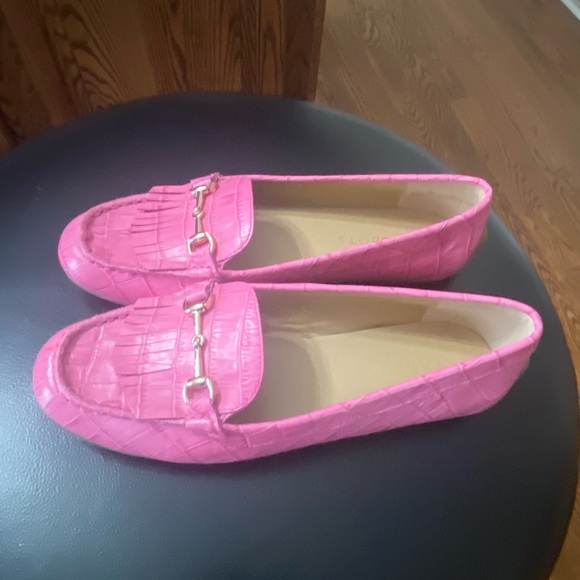 Talbots Croc Print Loafers - Picture 2 of 4